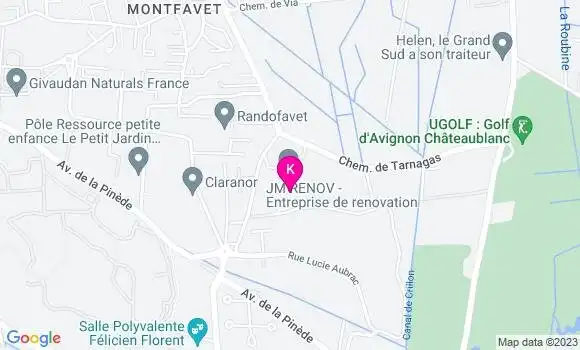 Localisation Evanie Larroy Sperling