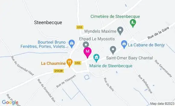 Localisation Elodie Chambon