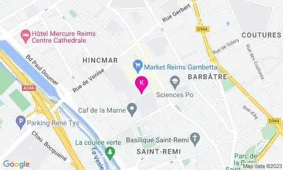 Localisation Caroline Nicaise Bergere