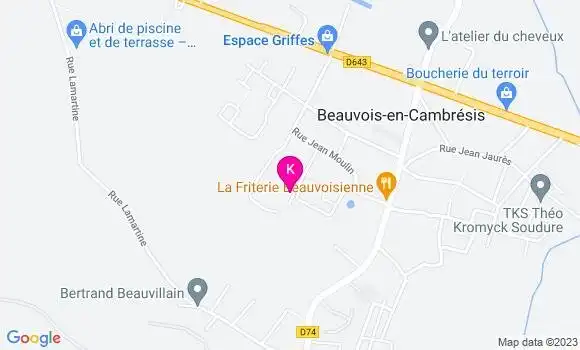 Localisation Virginie Bouvart