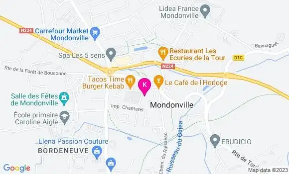 Localisation Manon Authier