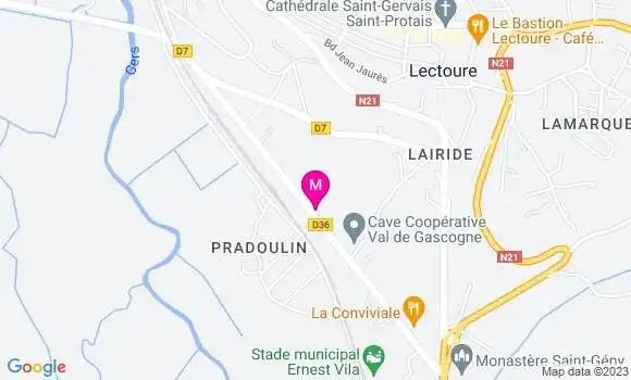 Localisation Frédéric Pagnacco