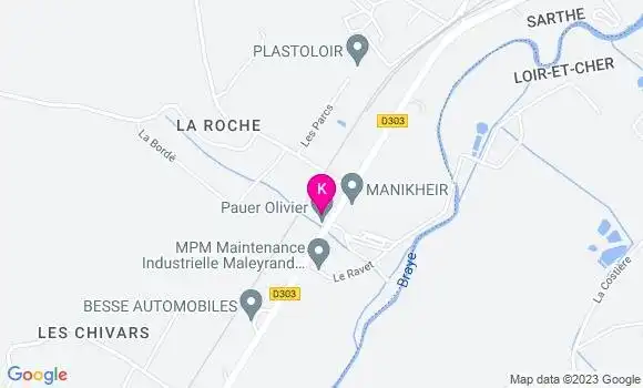 Localisation Oliver Pauer