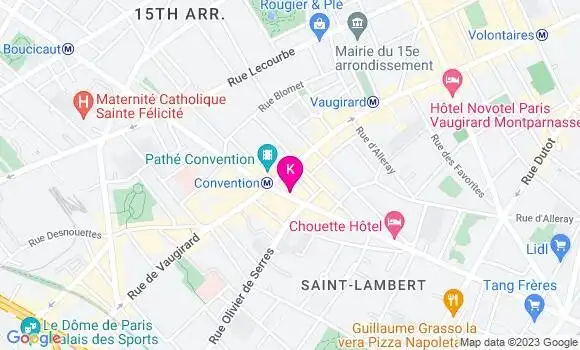 Localisation Nathalie Lefol