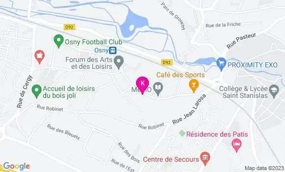 Localisation Pauline Cormery