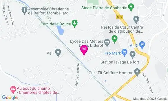 Localisation Guillaume Bouillard