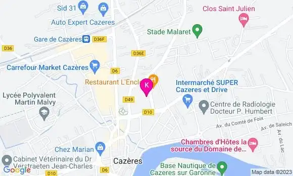Localisation Violette Visser
