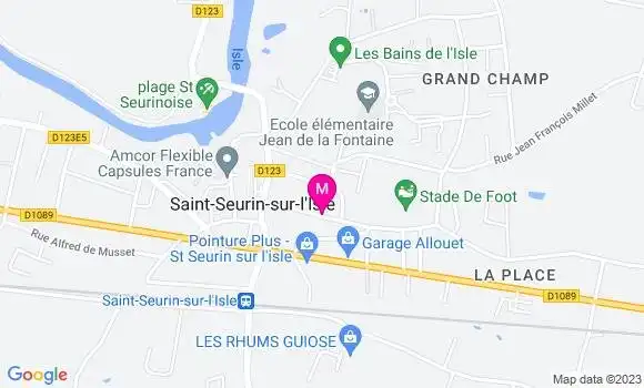 Localisation Eloise Mautras