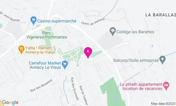 Localisation Kevin Collignon