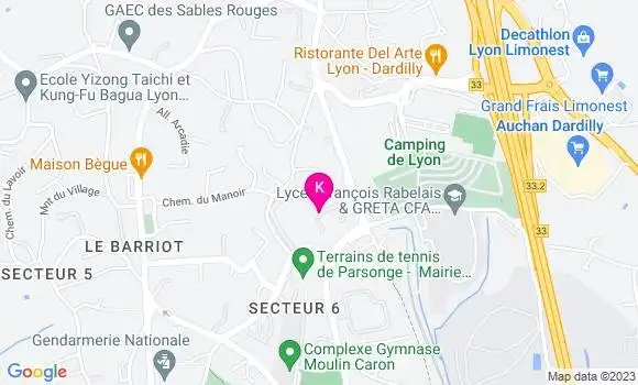 Localisation Caroline Faivre