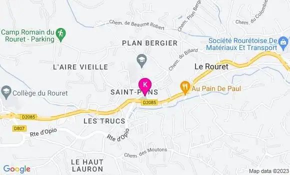 Localisation Margot Pillone