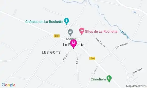 Localisation Frederic Forgeaud