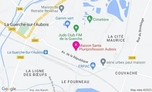 Localisation Virginie Delhomme