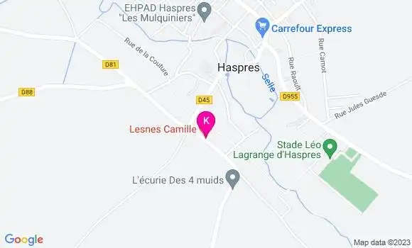 Localisation Florian Souternon