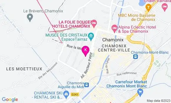 Localisation Loriane Pascard