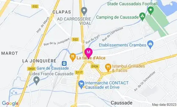 Localisation Anne Brignoli