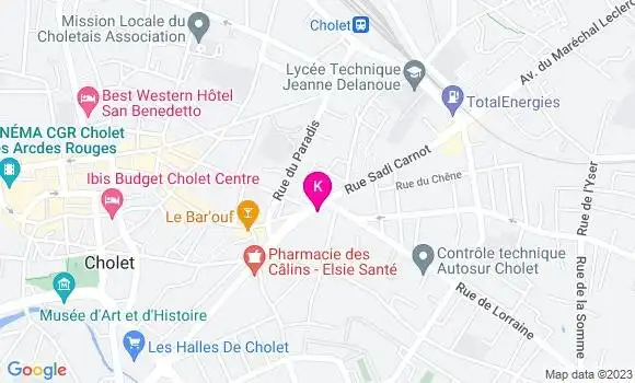 Localisation Lucie Lemaire