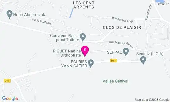 Localisation Isabelle Monnet