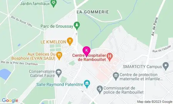Localisation Margaux Catherine