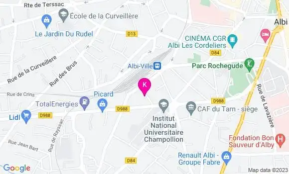 Localisation Julie Riaucoux
