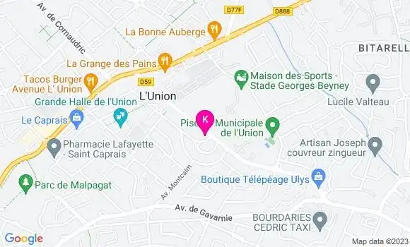 Localisation Albane Cadoux