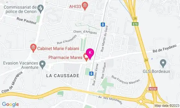 Localisation Claire Richet