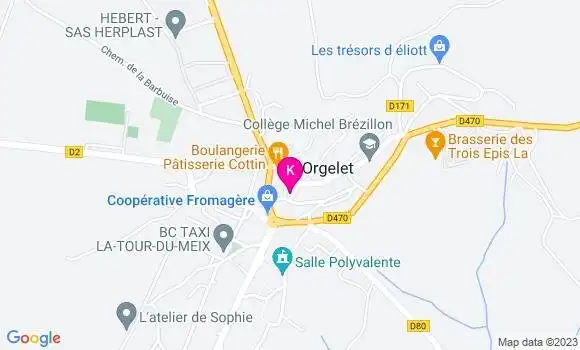 Localisation Lucie Gagliano