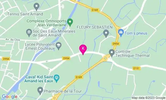 Localisation Aurore Dupire