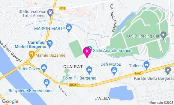 Localisation Lucille Lesenne