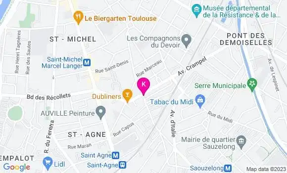 Localisation Samuel Cohen