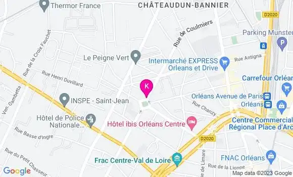 Localisation Thibault Gorin