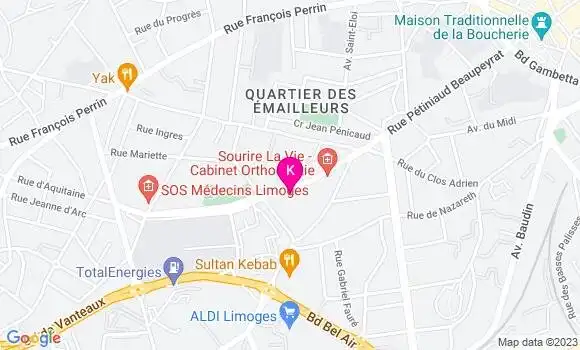 Localisation Claude Vatere