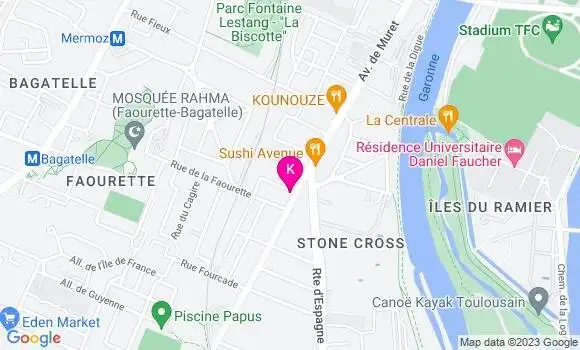 Localisation Clement Fraissinet