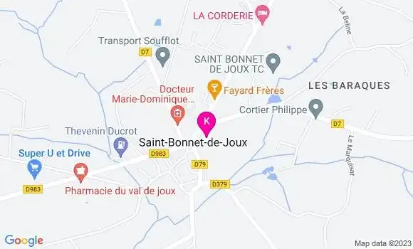 Localisation Jessica Trenel