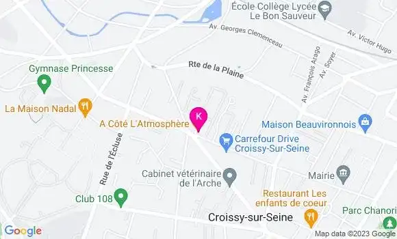 Localisation Agathe Bilhaut