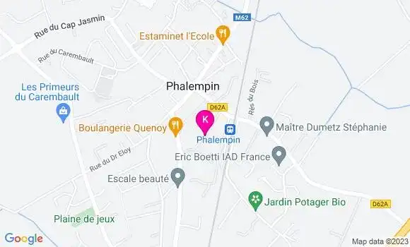 Localisation Nathalie Degand
