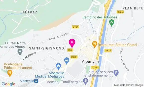 Localisation Fabrice Pfeffer