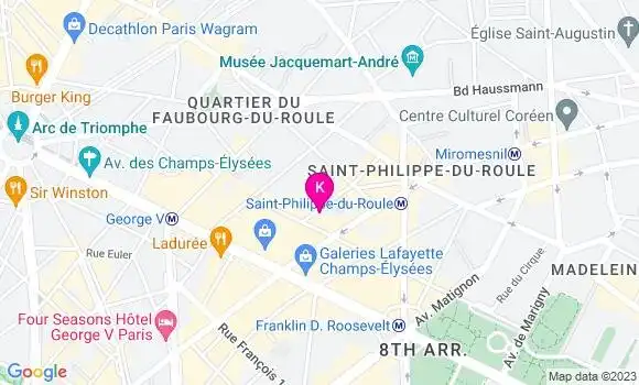Localisation Benjamin De Thime