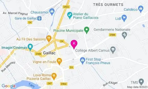 Localisation Marc Olivier Demeure