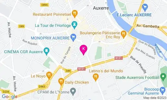 Localisation Mathilde Gosselin