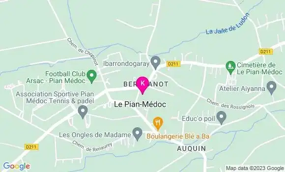 Localisation Celine Andurand