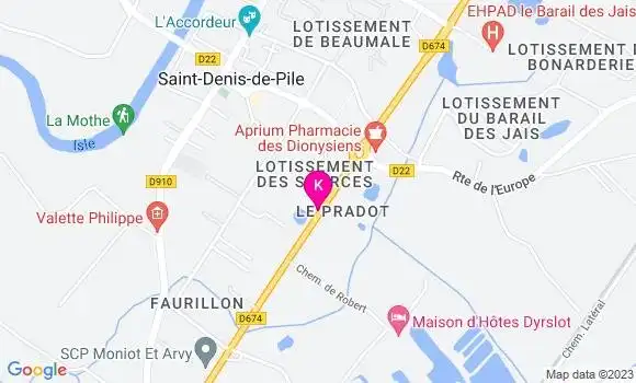 Localisation Gennifer Demey