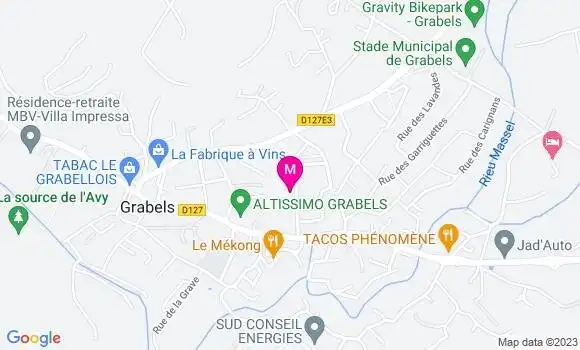 Localisation Roch Donnadille