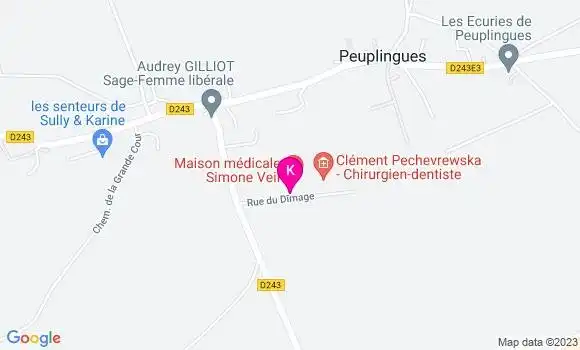 Localisation Pauline Lacroix