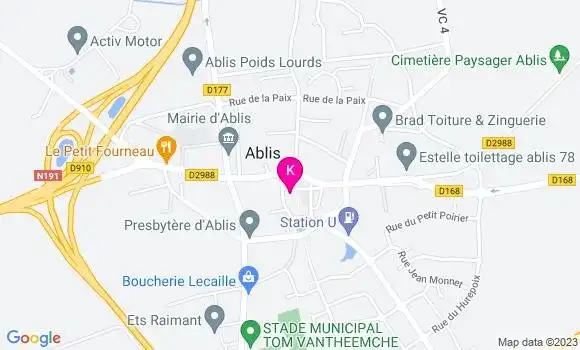 Localisation Jean Baptiste Touret