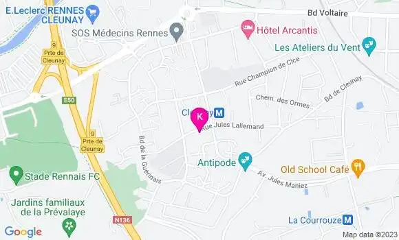 Localisation Christophe Gnana