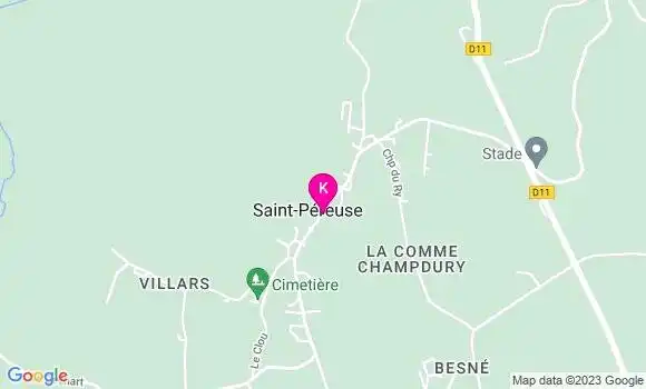 Localisation Lucie Bazot