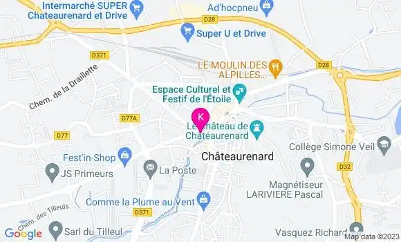 Localisation Charlene Gay