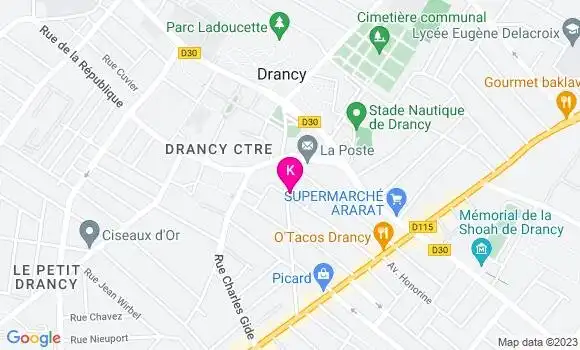 Localisation Clovis Petit