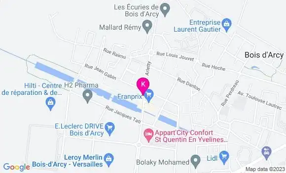 Localisation Christophe Cadet